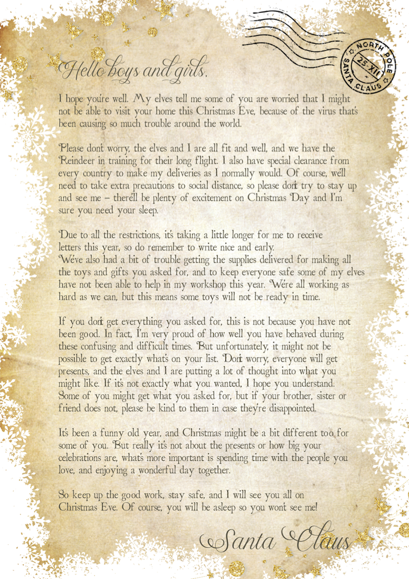 Letter From Santa